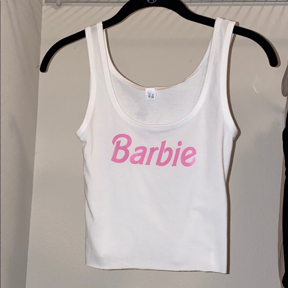 A Barbie tank top